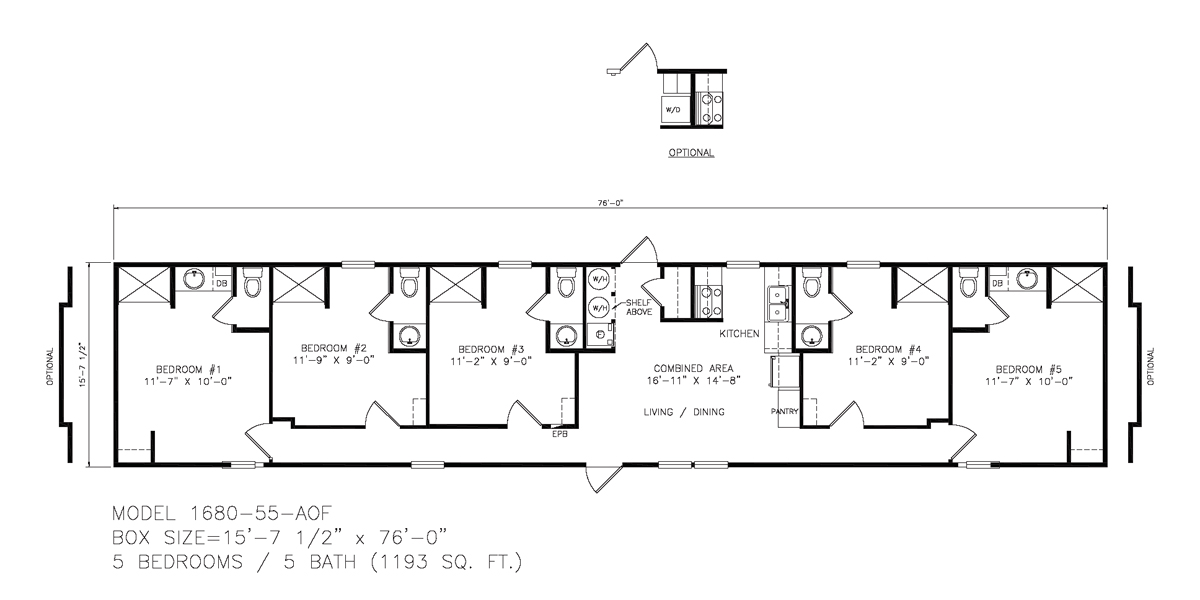 5 Bedroom Oilfield Workforce Living